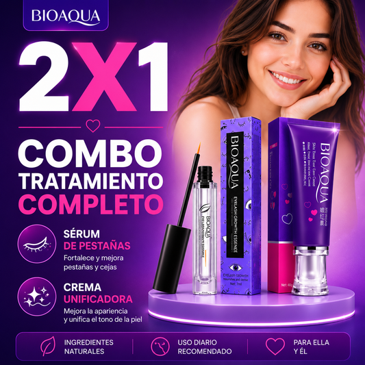 Pestañas y piel mas radiante combo 2X1