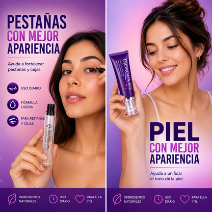 Combo 2 X 1 Tratamiento Completo Pestañas y Piel Bioaqua