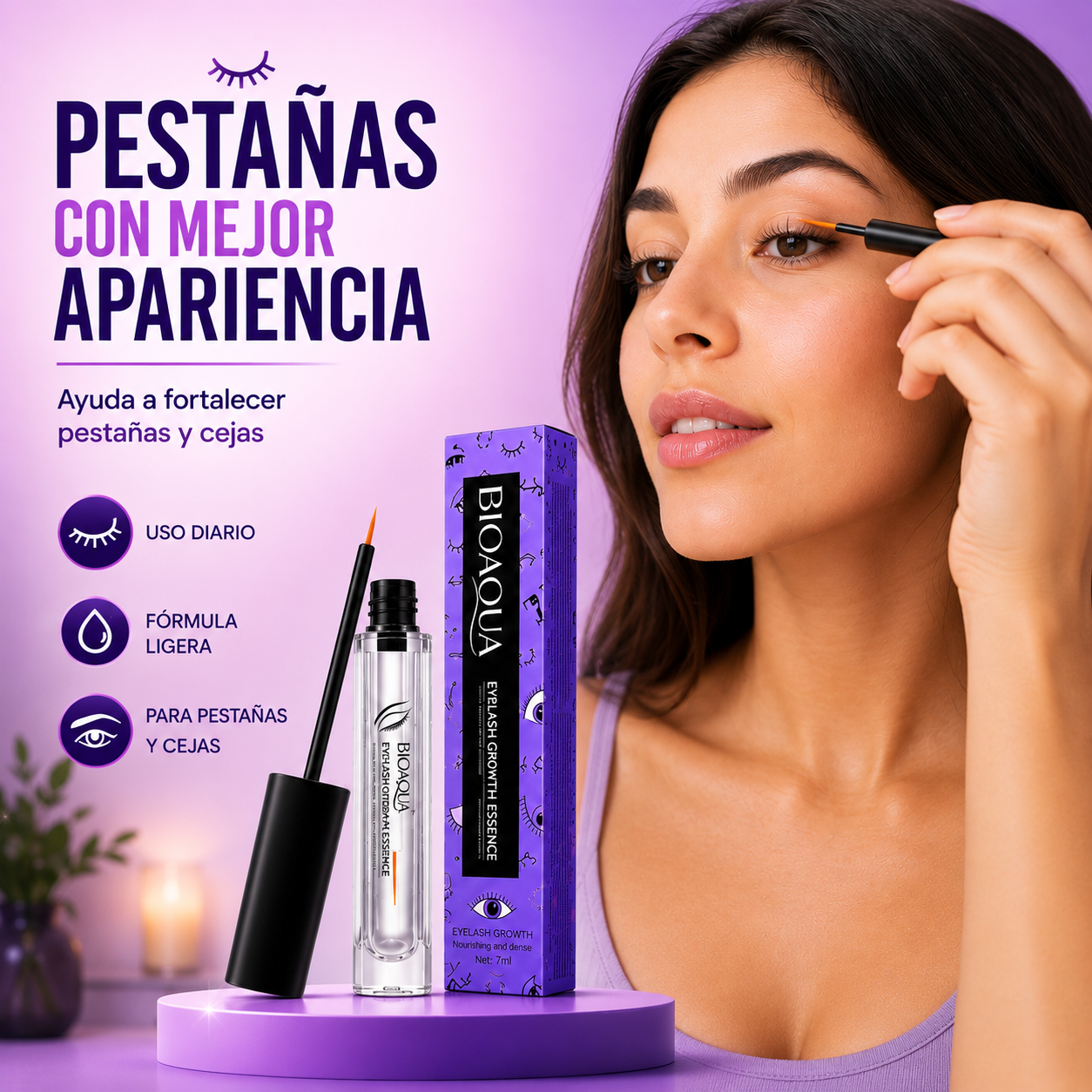 Combo 2 X 1 Tratamiento Completo Pestañas y Piel Bioaqua